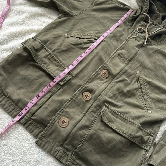 Free People‎ Joshua Tree Oversized Durable Utility Jacket Granola Girl Fall XS - Picture 14 of 14